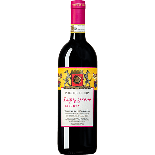 Podere Ripi, Brunello Montalcino Lupi Sirene Riserva